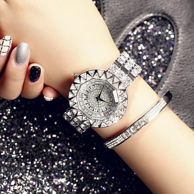Top Quality Women Watches Luxury Steel Full Rhinestone Wristwatch Lady Crystal Dress Watches Gold Female Quartz Watch
Top Quality Women Watches Luxury Steel Full Rhinestone Wristwatch Lady Crystal Dress Watches Gold Female Quartz Watch