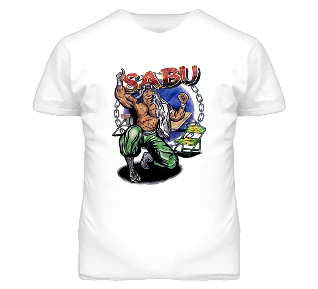 Sabu ECW Wrestling футболка Летняя мужская модная Удобная Повседневная с короткими