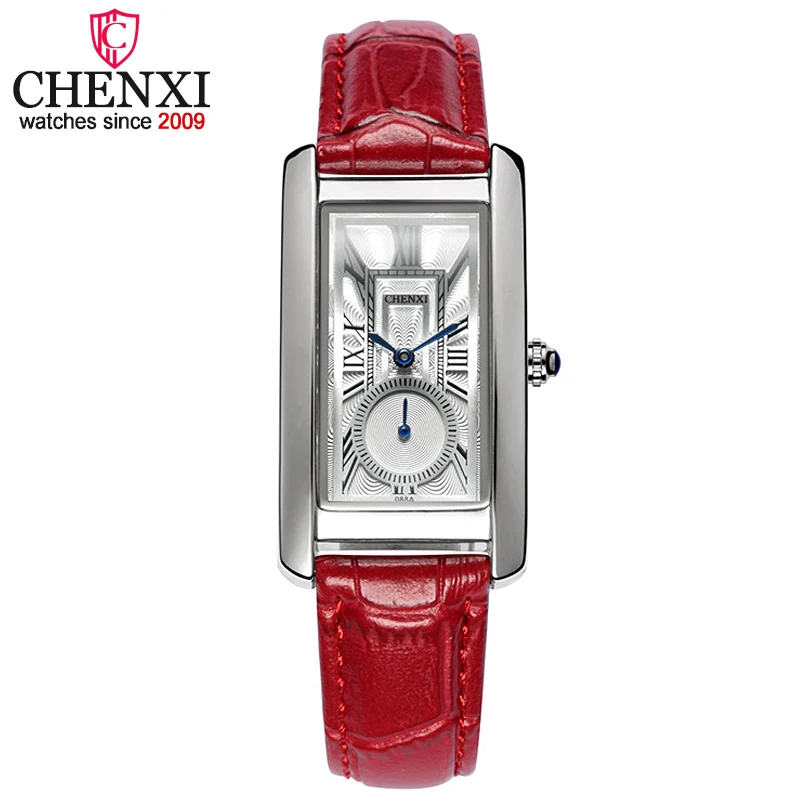 CHENXI Women's Red Leather Watches Women Fashion Simple Luxury Brand Analog Quartz Watch Ladies Small Fresh Classic Wristwatches
CHENXI Women's Red Leather Watches Women Fashion Simple Luxury Brand Analog Quartz Watch Ladies Small Fresh Classic Wristwatches