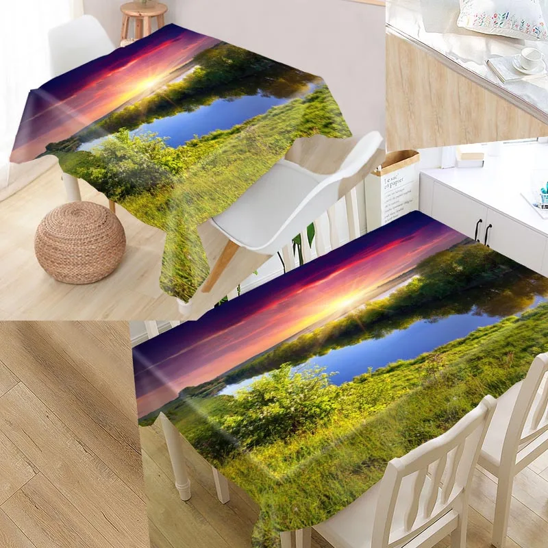 Best Nature Landscape Table Cloth Rectangular Oxford Print Waterproof Oilproof Square Table Cover Party Wedding Tablecloth
Best Nature Landscape Table Cloth Rectangular Oxford Print Waterproof Oilproof Square Table Cover Party Wedding Tablecloth