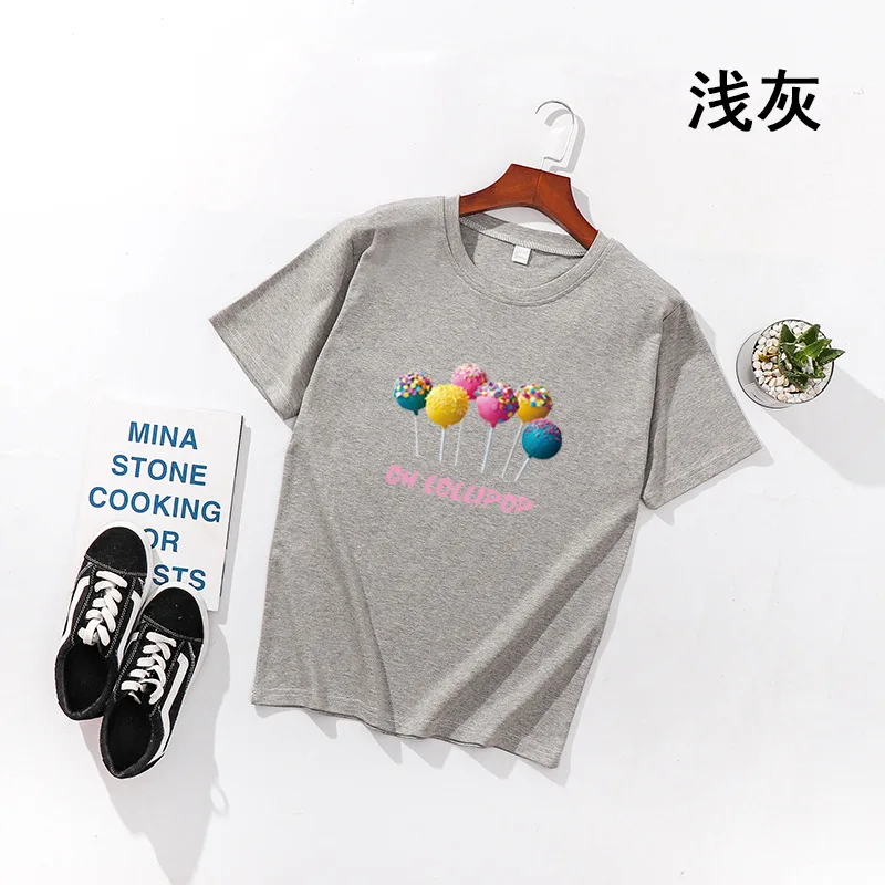 2019 Summer T-shirt Women Tops Fashion Casual Street Print Short Sleeve Round Neck Plus Size Loose Bottoming Women T-shirt CW411
2019 Summer T-shirt Women Tops Fashion Casual Street Print Short Sleeve Round Neck Plus Size Loose Bottoming Women T-shirt CW411