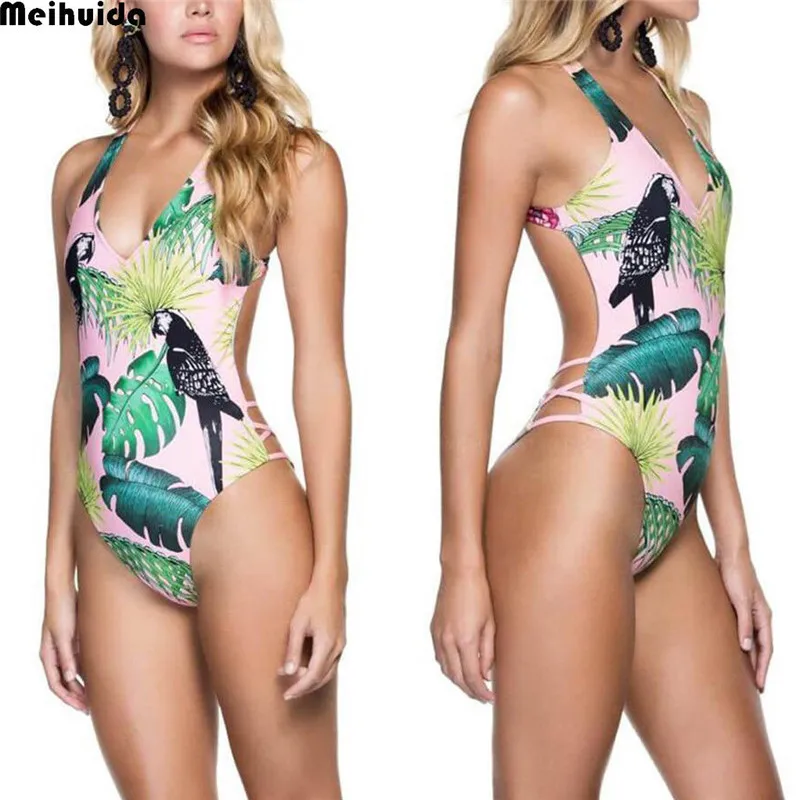 2018 New Women One-Piece Swimsuit Sexy Ladies Floral Printing Swimwear Push-up Bikini Monokini Brazilian Beachwear Bathing Suit
2018 New Women One-Piece Swimsuit Sexy Ladies Floral Printing Swimwear Push-up Bikini Monokini Brazilian Beachwear Bathing Suit