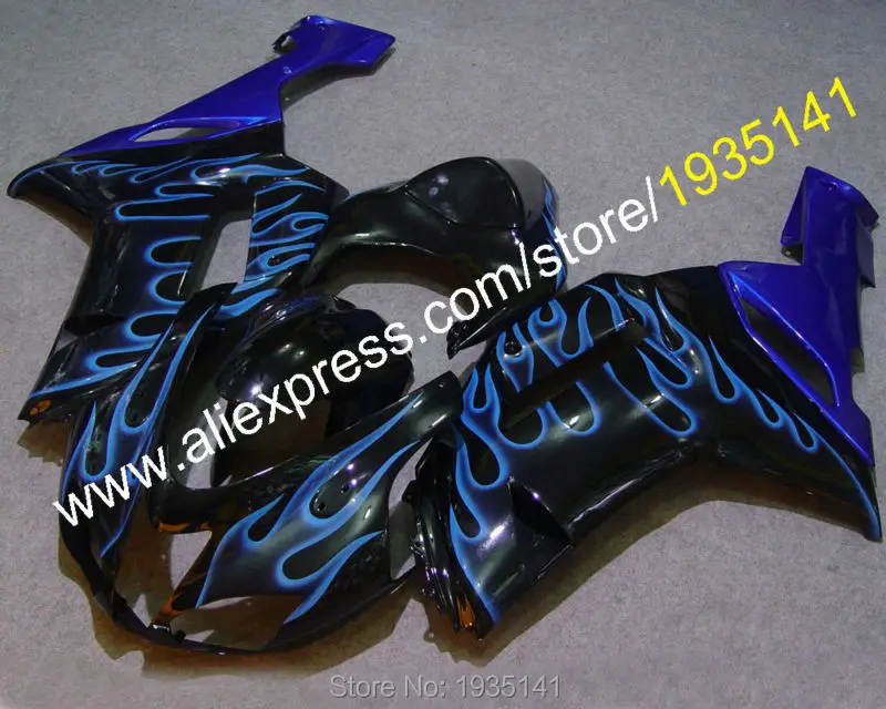 Blue Flames Cowling For Kawasaki ZX 6R 07 08 Bodywork ZX-6R 636 Ninja ZX636 2007 2008 Fairing ZX6R (Injection molding)
Blue Flames Cowling For Kawasaki ZX 6R 07 08 Bodywork ZX-6R 636 Ninja ZX636 2007 2008 Fairing ZX6R (Injection molding)