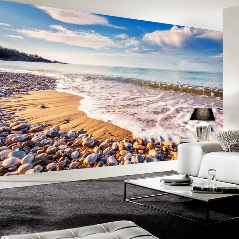 Custom 3D Mural Wallpaper 3D Beautiful Beach Waves Cobblestone Photo Mural Wall Papers 3 D Living Room Bedroom Home Decor Fresco
Custom 3D Mural Wallpaper 3D Beautiful Beach Waves Cobblestone Photo Mural Wall Papers 3 D Living Room Bedroom Home Decor Fresco
