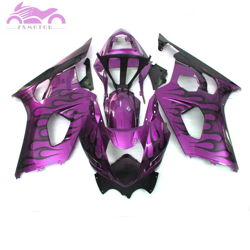 Free Custom Fairing kits for Suzuki 2003 2004 GSXR1000 K3 K4 aftermarket sport fairings 03 04 GSXR 1000 purple body repair parts
Free Custom Fairing kits for Suzuki 2003 2004 GSXR1000 K3 K4 aftermarket sport fairings 03 04 GSXR 1000 purple body repair parts
