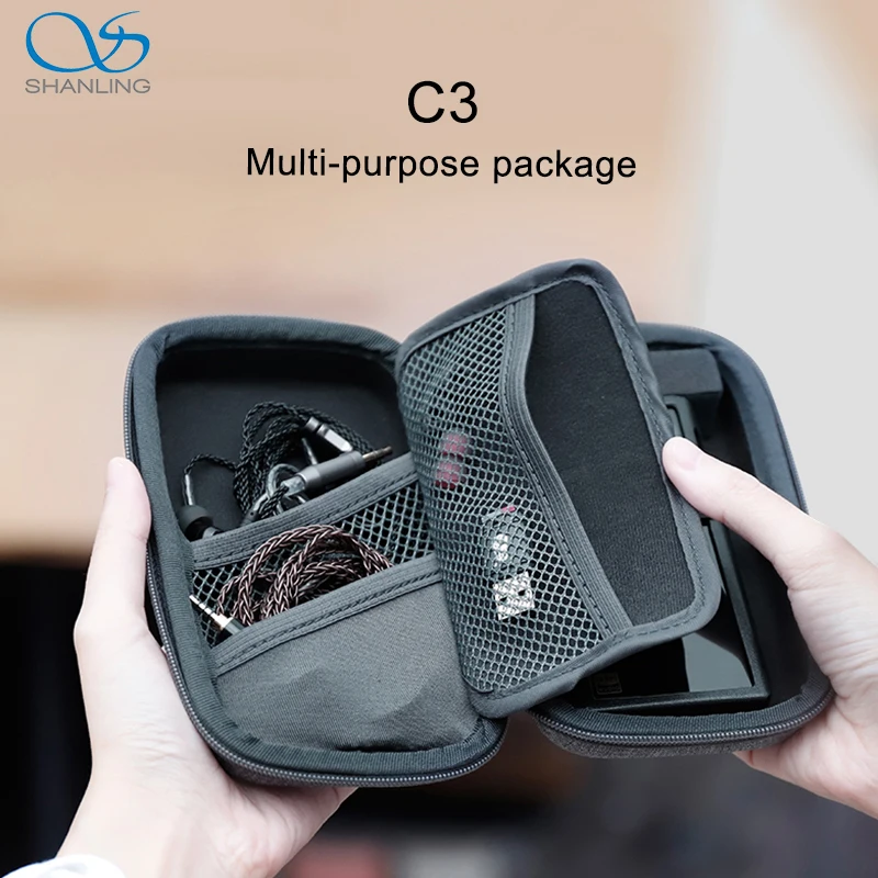 SHANLING C3 Storage Box Anti-pressure Multi-purpose Package for M0 M11 M6 PRO Portable Players Earphone Bag
SHANLING C3 Storage Box Anti-pressure Multi-purpose Package for M0 M11 M6 PRO Portable Players Earphone Bag