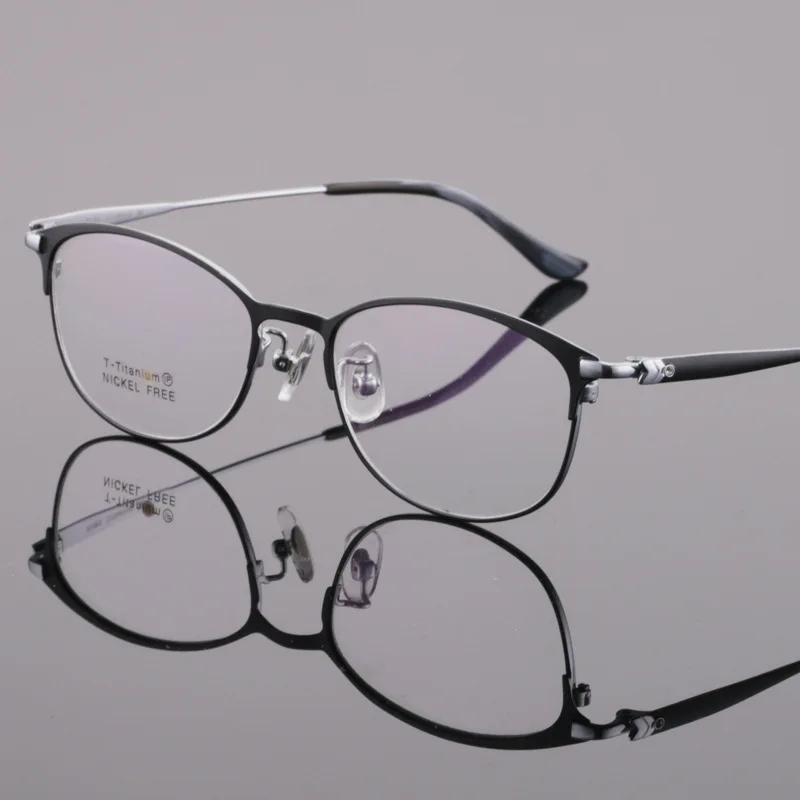 Reven Jate Spectacles Optical Fashion Titanium Eyeglasses Frame For Women Eyewear Full rim Glasses with 3 Optional Colors 6646
Reven Jate Spectacles Optical Fashion Titanium Eyeglasses Frame For Women Eyewear Full rim Glasses with 3 Optional Colors 6646