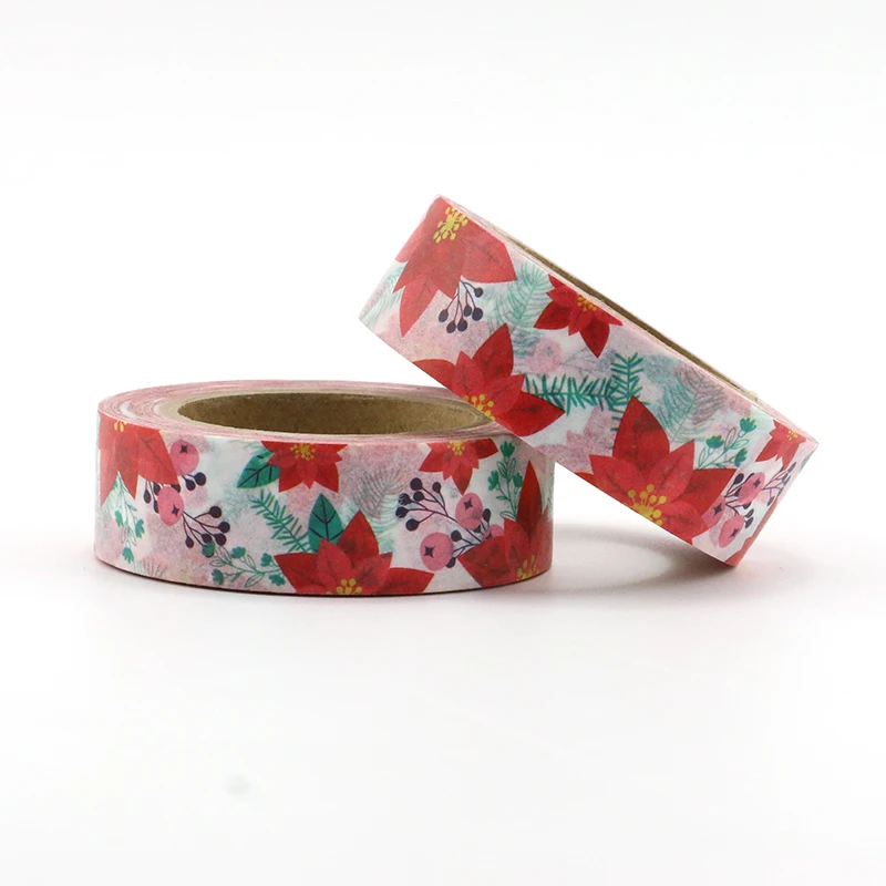 1X Shining red Maple leaves Washi Tape Decorative Adhesive Tape Decora Diy Scrapbooking Sticker Label Stationery
1X Shining red Maple leaves Washi Tape Decorative Adhesive Tape Decora Diy Scrapbooking Sticker Label Stationery