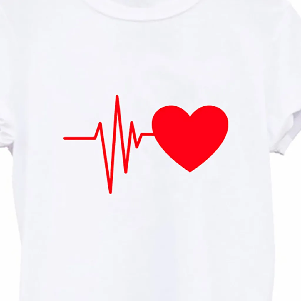 Women's Loose T-shirt Short-Sleeved Heart Print T-Shirts Casual O-Neck Top Harajuku womens t-shirts for women summer 0327
Women's Loose T-shirt Short-Sleeved Heart Print T-Shirts Casual O-Neck Top Harajuku womens t-shirts for women summer 0327