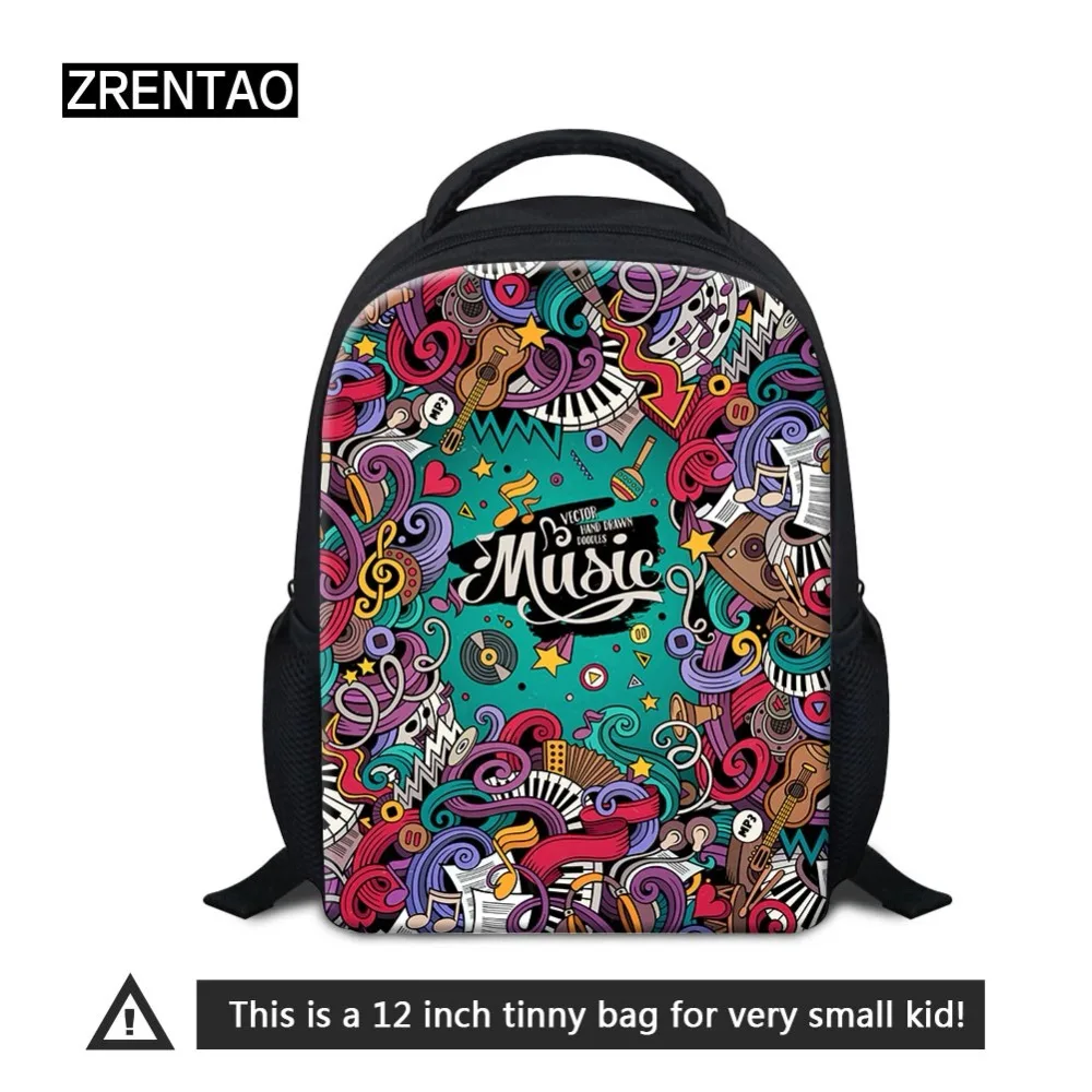 ZRENTAO 12 inch kids polyester satchel mini backpack for kindergarten children toddler rucksack 3D musical print book bags
ZRENTAO 12 inch kids polyester satchel mini backpack for kindergarten children toddler rucksack 3D musical print book bags
