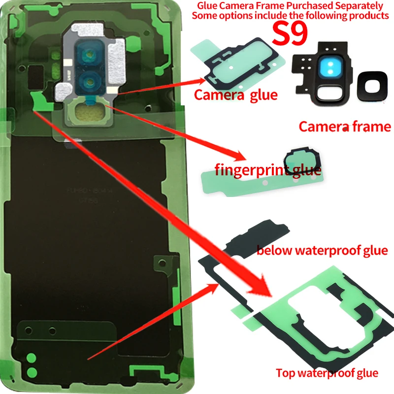 For Samsung Galaxy S9 G960 G960F S9 Plus G965 G965F Back Cover Rear Door Housing Cover Case 3D Glass Battery Cover Replacement
For Samsung Galaxy S9 G960 G960F S9 Plus G965 G965F Back Cover Rear Door Housing Cover Case 3D Glass Battery Cover Replacement