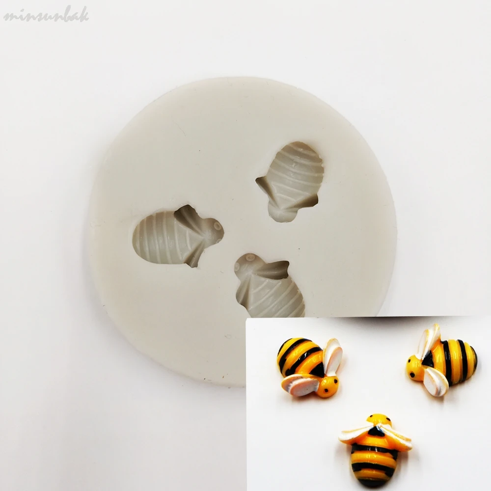minsunbak Mini Cute Bee Shape Chocolate Cake Decorating Tool Fondant Silicone Mold
minsunbak Mini Cute Bee Shape Chocolate Cake Decorating Tool Fondant Silicone Mold