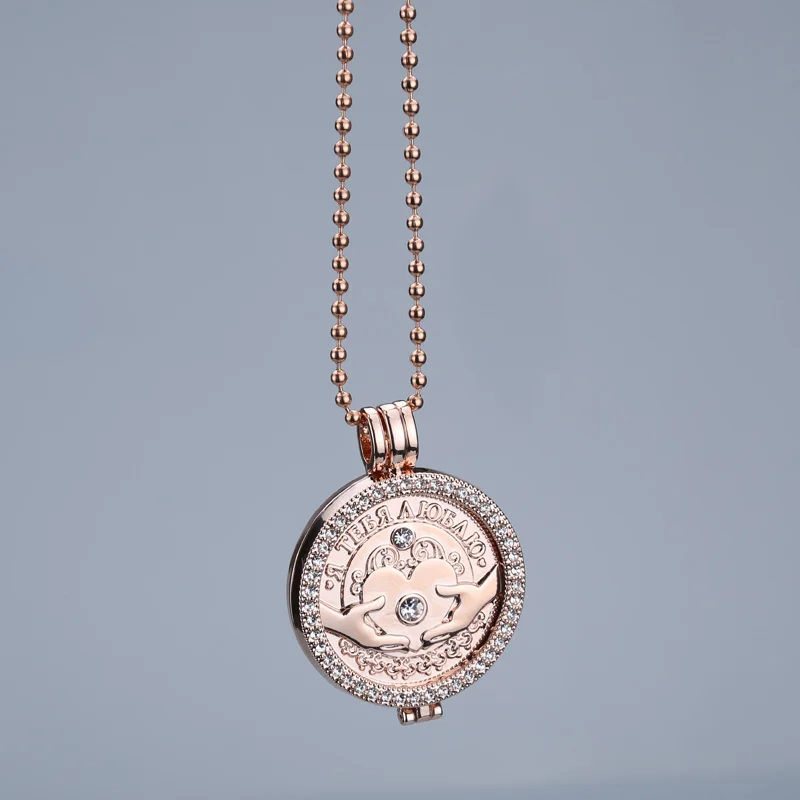 Hand rose gold 35mm mi necklace My coin pendants disc fit my 33mm coins holder for women fashion jewelry 2017 crystal hol
Hand rose gold 35mm mi necklace My coin pendants disc fit my 33mm coins holder for women fashion jewelry 2017 crystal hol