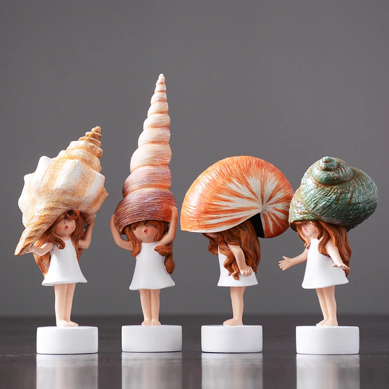 cerative conch girl Figurine home decoration fashion girl bedroom decoration living room bedroom decoration ornament resin model
cerative conch girl Figurine home decoration fashion girl bedroom decoration living room bedroom decoration ornament resin model