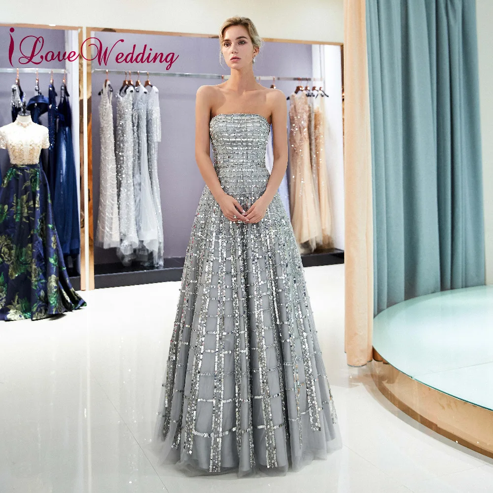 iLoveWedding Sparking Crystal Beaded A Line Strapless Zipper Back Formal Long Evening Gown Vestido de festa longo
iLoveWedding Sparking Crystal Beaded A Line Strapless Zipper Back Formal Long Evening Gown Vestido de festa longo