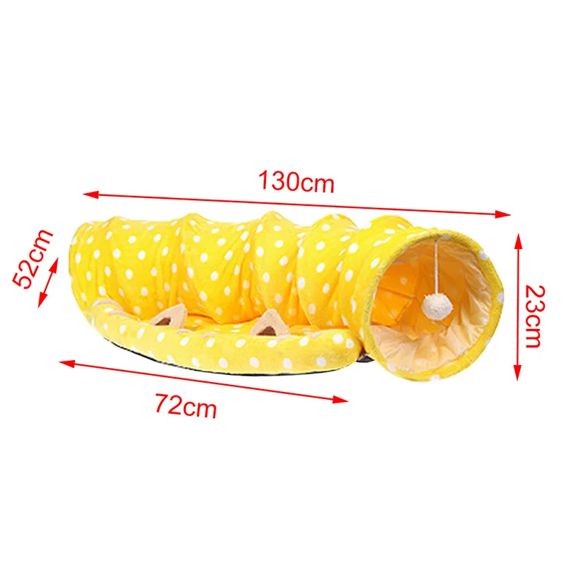 Petshy New Pet Tunnel Tubes Cat Beds House Collapsible Kitten Dog Bleeping Bag Funny Puppy Cats Long Tunnel Play Toy with Ball
Petshy New Pet Tunnel Tubes Cat Beds House Collapsible Kitten Dog Bleeping Bag Funny Puppy Cats Long Tunnel Play Toy with Ball