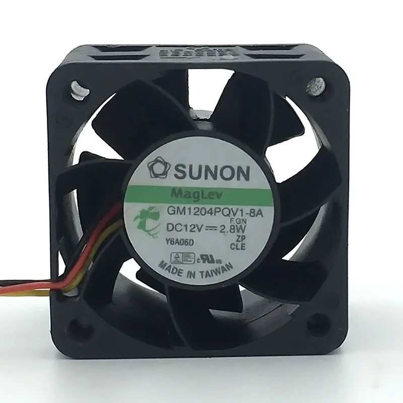 2 шт./лот SUNON 4 см 4028 1U2U Сервер охлаждающий вентилятор 12V 8 W GM1204PQV1 8A|Воздуходув| |
