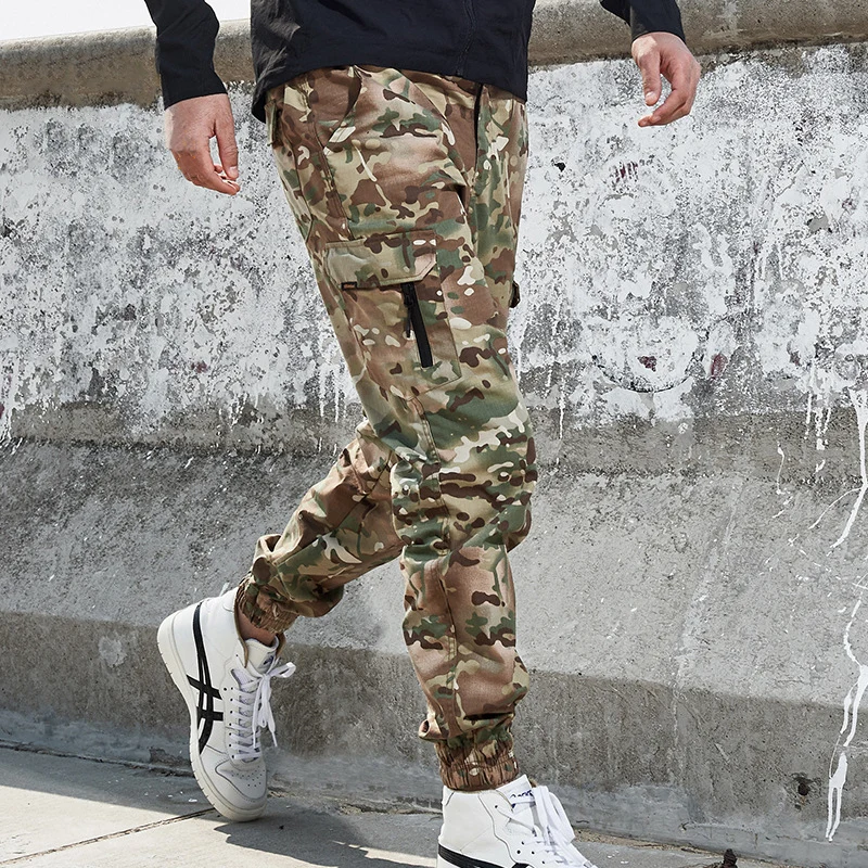 Men Fashion Streetwear Casual Camouflage Jogger Pant Tactical Military Trousers Men Cargo Pants Elastic Cargo Pant Droppshipping
Men Fashion Streetwear Casual Camouflage Jogger Pant Tactical Military Trousers Men Cargo Pants Elastic Cargo Pant Droppshipping