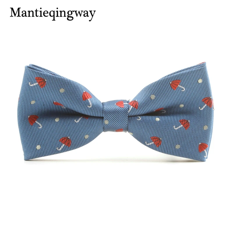 Mantieqingway/Повседневные детские аксессуары галстук бабочка с рисунком из