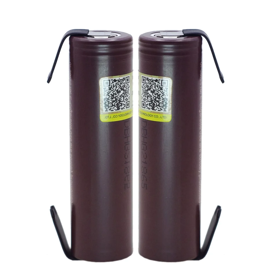 Liitokala 100% New HG2 18650 3000mAh Rechargeable battery 18650HG2 3.6V discharge 20A Power batteries + DIY Nickel
Liitokala 100% New HG2 18650 3000mAh Rechargeable battery 18650HG2 3.6V discharge 20A Power batteries + DIY Nickel