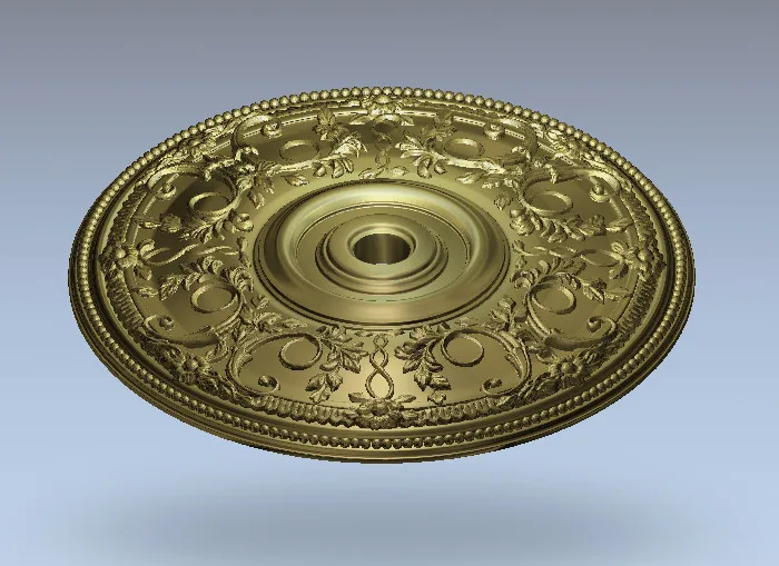 3D Round plate ring Relief Model in STL format for CNC Router Carving Engraving Artcam aspire R36
3D Round plate ring Relief Model in STL format for CNC Router Carving Engraving Artcam aspire R36