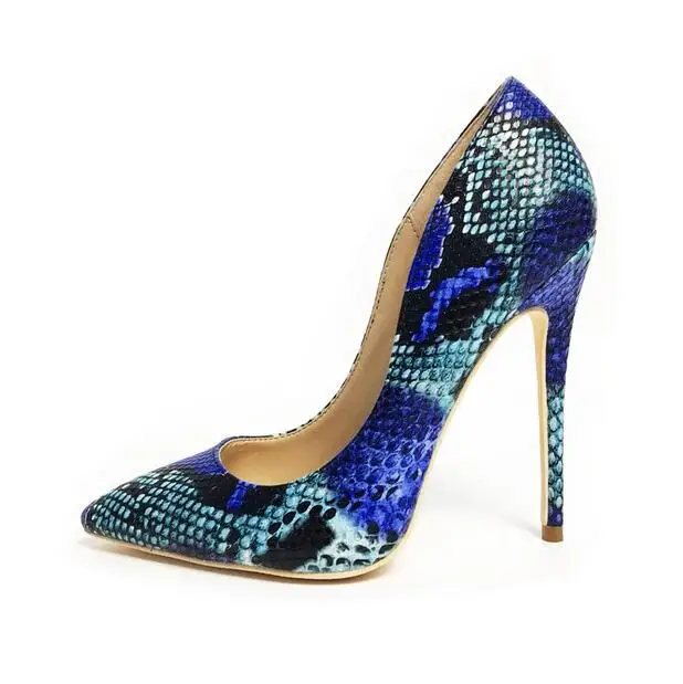 Sexy Blue Snakeskin Leather Women Pumps Pointed Toe Python High Heels Dress Shoes Slip-on Patchwork Wedding Party Dress Shoes
Sexy Blue Snakeskin Leather Women Pumps Pointed Toe Python High Heels Dress Shoes Slip-on Patchwork Wedding Party Dress Shoes