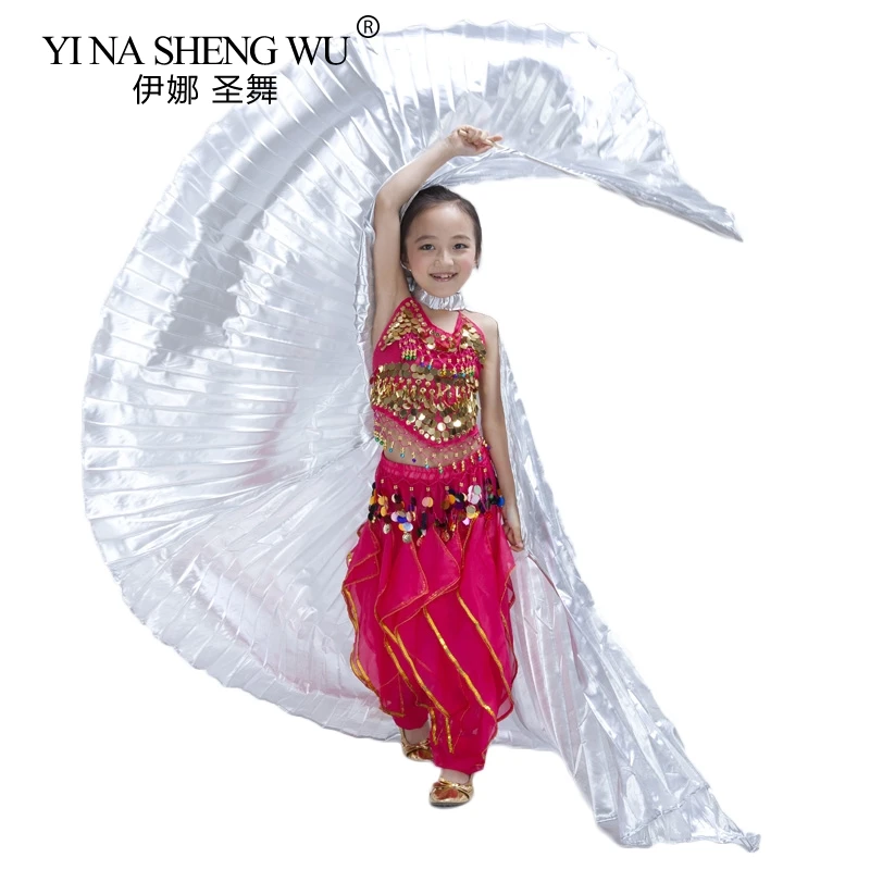 New Girls Handmade Belly Dance Isis Wings Children Dance Performance Wing Kids Belly Dance Practice Isis Wings 3 Colors NO Stick
New Girls Handmade Belly Dance Isis Wings Children Dance Performance Wing Kids Belly Dance Practice Isis Wings 3 Colors NO Stick