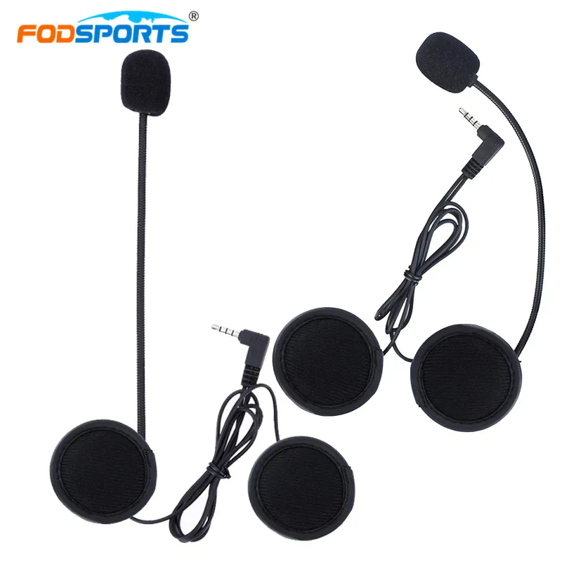2 pc Fodsports V6 Pro V4 Bluetooth Intercom Earphone Motorcycle Bluetooth Helmet Interphone Hard Tube Noise Reduction
2 pc Fodsports V6 Pro V4 Bluetooth Intercom Earphone Motorcycle Bluetooth Helmet Interphone Hard Tube Noise Reduction