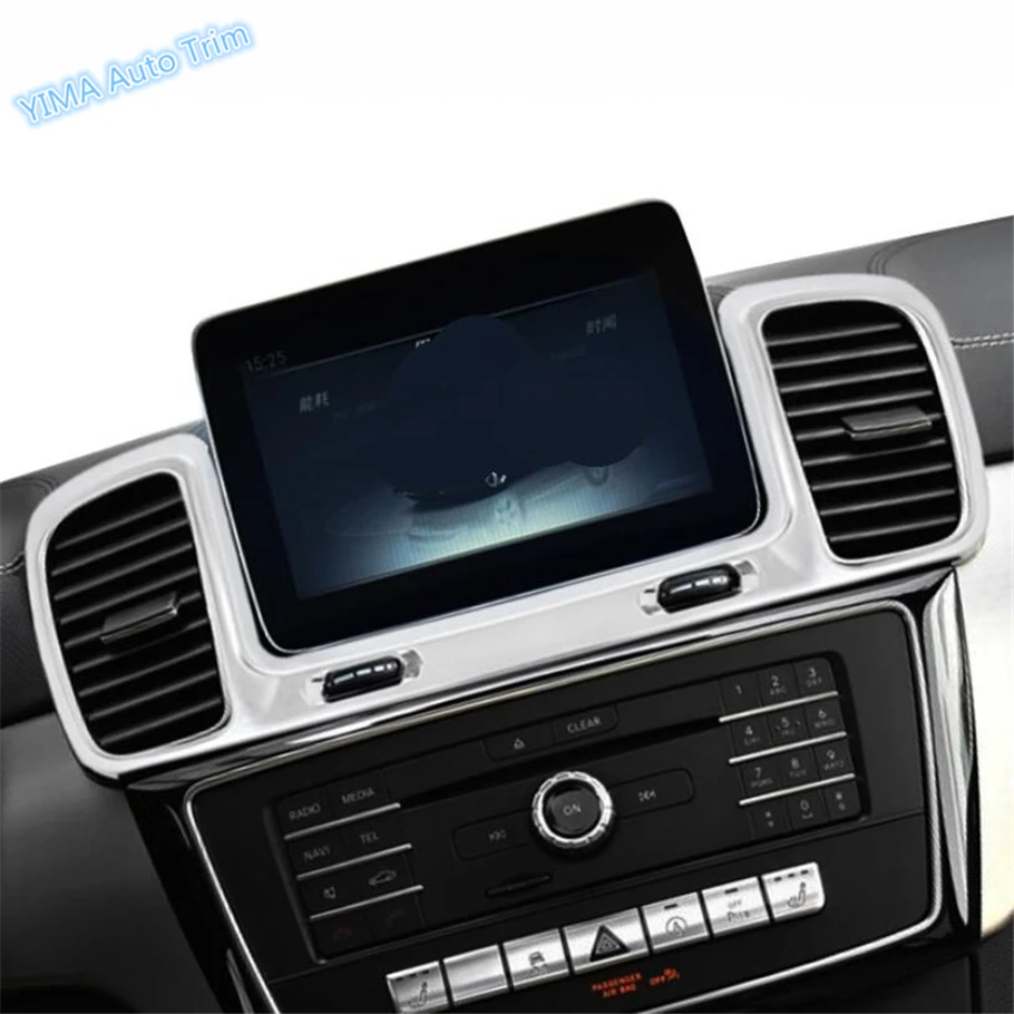 Lapetus Auto Styling Middle Air Conditioning AC Outlet Vent Frame Cover Trim 1 Pcs Fit For Mercedes-Benz GLE W166 2016 2017 2018
Lapetus Auto Styling Middle Air Conditioning AC Outlet Vent Frame Cover Trim 1 Pcs Fit For Mercedes-Benz GLE W166 2016 2017 2018