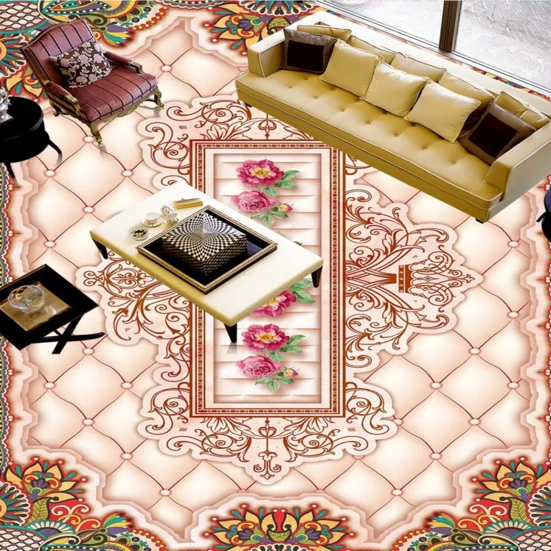 Free Shipping high quality flooring wallpaper Marble soft floral pattern 3D floor painting study bookstore floor mural
Free Shipping high quality flooring wallpaper Marble soft floral pattern 3D floor painting study bookstore floor mural