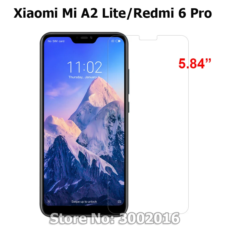 2PCS For Glass Redmi 6Pro Screen Protector Tempered Glass For Xiaomi Mi A2 Lite Glass For Xiaomi Redmi 6 Pro 5.84" Phone Film
2PCS For Glass Redmi 6Pro Screen Protector Tempered Glass For Xiaomi Mi A2 Lite Glass For Xiaomi Redmi 6 Pro 5.84" Phone Film