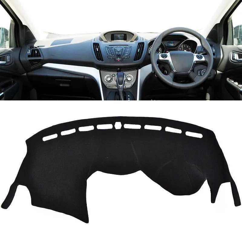 Anti-UV Car Dashboard Cover Mat Pad Dash Sunshade Instrument Protect Carpet Accessories For Ford Kuga Escape 2013 2014 2015-2018
Anti-UV Car Dashboard Cover Mat Pad Dash Sunshade Instrument Protect Carpet Accessories For Ford Kuga Escape 2013 2014 2015-2018