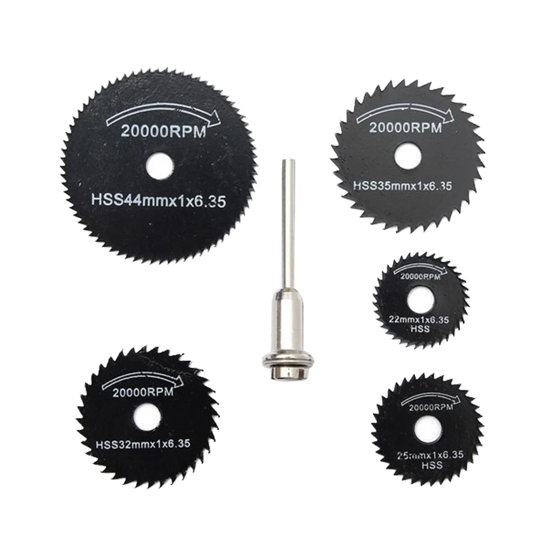 Новинка 6 шт. HSS мини дисковые пилы электроинструменты ДРЕЛЬ Dremel аксессуары для