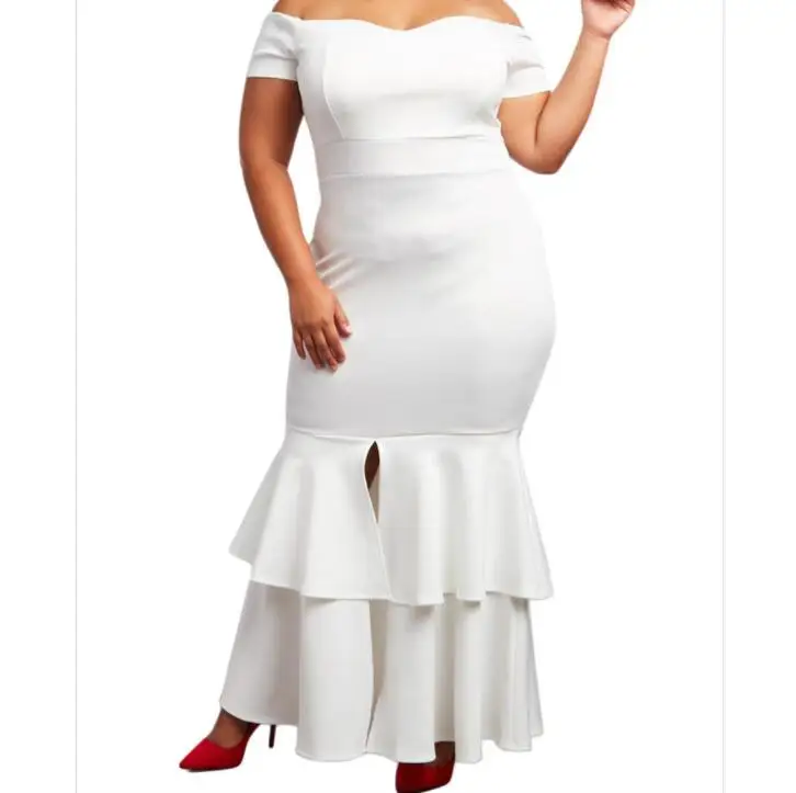 New fashion elegant 2018 summer women slash neck ruffle dress sexy off the shoulder long maxi dress
New fashion elegant 2018 summer women slash neck ruffle dress sexy off the shoulder long maxi dress