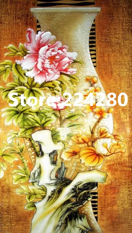 Needlework,Cross stitch,14CT Unprinted Peony vase noble gorgeous Flower Embroidery kits Cross-Stitching,DIY Handmade decor
Needlework,Cross stitch,14CT Unprinted Peony vase noble gorgeous Flower Embroidery kits Cross-Stitching,DIY Handmade decor