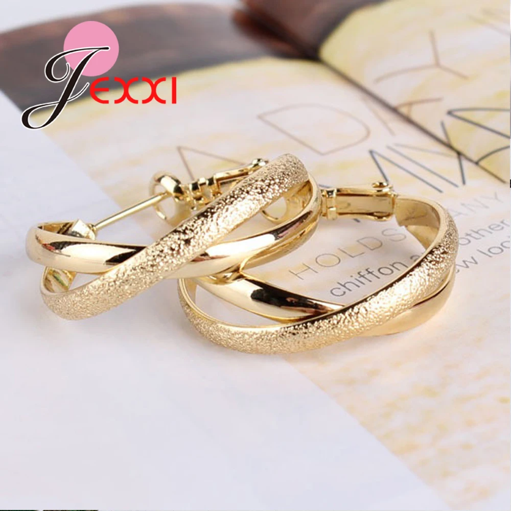 Low Price Fashion Women Female Accessories Jewelry 2 Colour Cross 925 Sterling Silver Needle Earrings Circle High Quality
Low Price Fashion Women Female Accessories Jewelry 2 Colour Cross 925 Sterling Silver Needle Earrings Circle High Quality