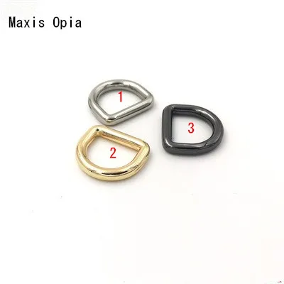 (50 pieces/lot) Nickel Silver Gold zinc alloy flat D rings pet collars and leads Hardware Supplies D Rings DIY Bag Accessories
(50 pieces/lot) Nickel Silver Gold zinc alloy flat D rings pet collars and leads Hardware Supplies D Rings DIY Bag Accessories