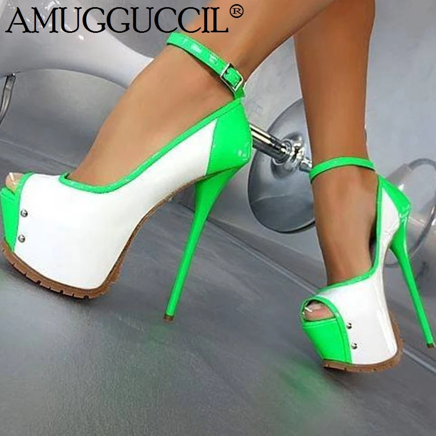 2021 New Plus Big Size 35-52 Red Black Green Buckle Fashion Sexy High Heel Platform Party Spring Lady Shoes Women Pump D1253
2021 New Plus Big Size 35-52 Red Black Green Buckle Fashion Sexy High Heel Platform Party Spring Lady Shoes Women Pump D1253