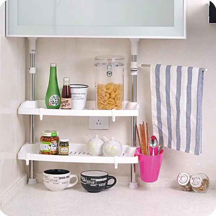 Multifunctional Stainless Steel Retractable Shelf Kitchen Organizer Dish Spice Storage Rack
Multifunctional Stainless Steel Retractable Shelf Kitchen Organizer Dish Spice Storage Rack