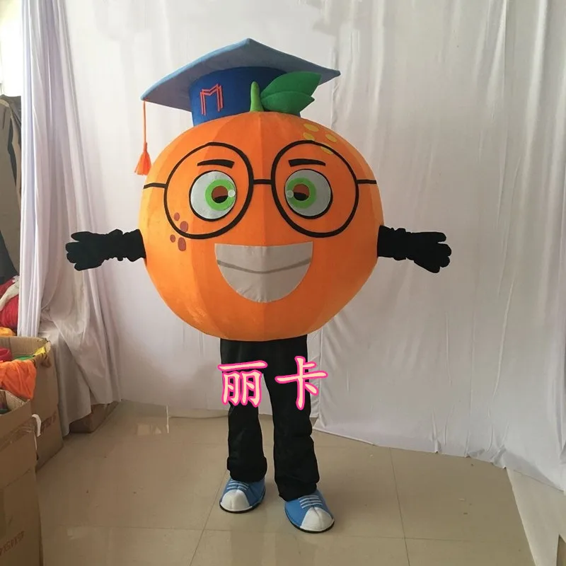 Latest High Quality Custom Fruit Doctor Orange Mascot Costumes Orange with Doctorial Hat Mascot Holiday Party Advertising Events
Latest High Quality Custom Fruit Doctor Orange Mascot Costumes Orange with Doctorial Hat Mascot Holiday Party Advertising Events