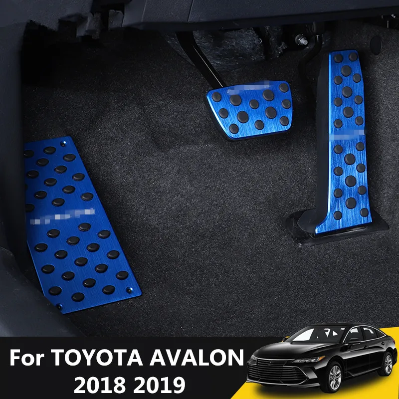 Для TOYOTA AVALON 2018 2019 противоскользящая педаль из алюминиевого сплава для автомобиля