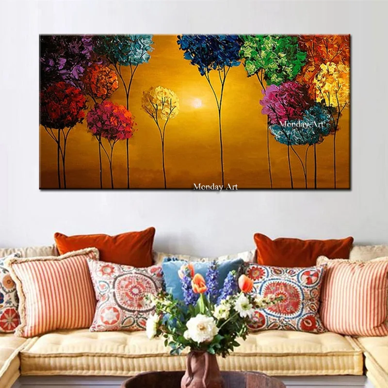 100% Hand Painted Textured Palette Knife Red Flower Oil Painting Abstract Modern Canvas Wall Art Living Room DecorChristmas Gift
100% Hand Painted Textured Palette Knife Red Flower Oil Painting Abstract Modern Canvas Wall Art Living Room DecorChristmas Gift