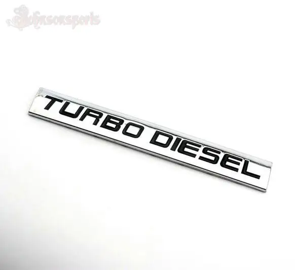 1 PCS TURBO DIESEL Car Side Wing Fender Badge Emblem car Stickers car styling
1 PCS TURBO DIESEL Car Side Wing Fender Badge Emblem car Stickers car styling