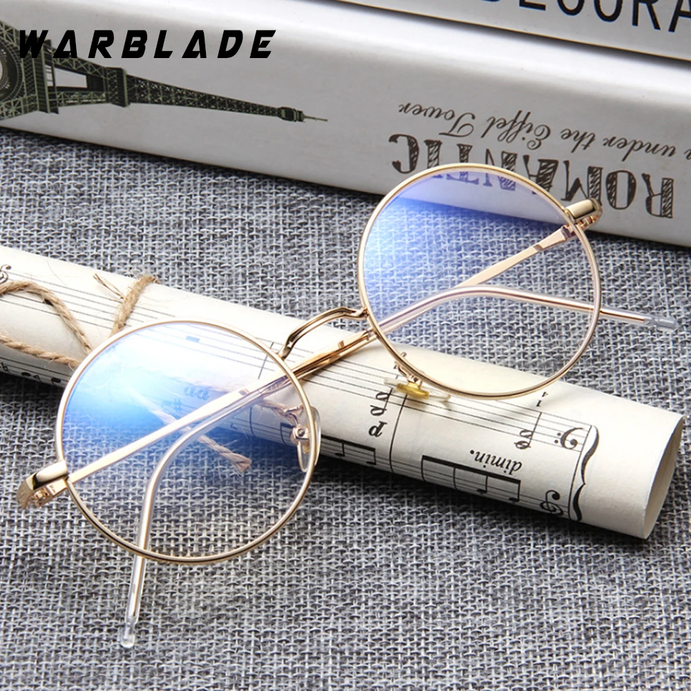 Fashion Round Glasses Frame Lunette 2018 Men Vintage Metal Frame Clear Lens Glasses Optical Glasses Women Mirror Plain WarBLade
Fashion Round Glasses Frame Lunette 2018 Men Vintage Metal Frame Clear Lens Glasses Optical Glasses Women Mirror Plain WarBLade