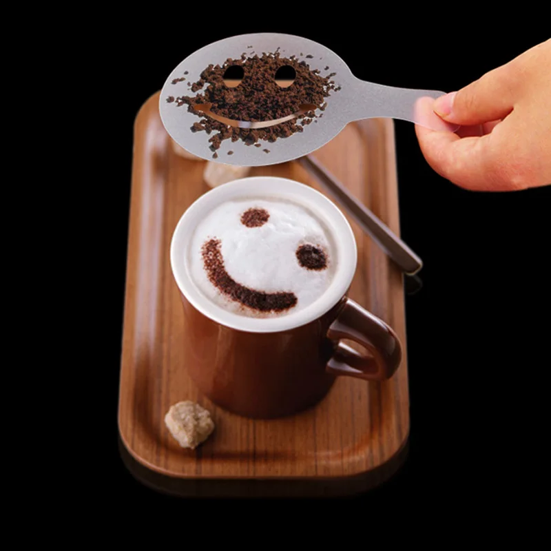 Set of 16pcs Cappuccino Coffee Foam Latte Art Stencils Barista Decorating Stencils Mold
Set of 16pcs Cappuccino Coffee Foam Latte Art Stencils Barista Decorating Stencils Mold