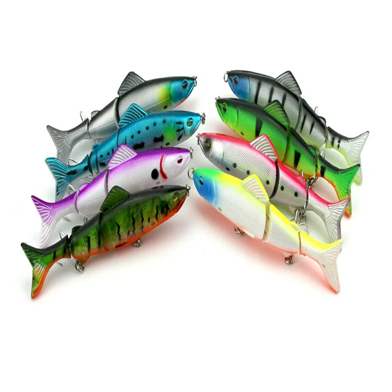HENGJIA hard jointed minnow plastic bait 100pcs trolling spoons fishing lures 12.5CM 17.7G 4# segmented pesca fishing tackles
HENGJIA hard jointed minnow plastic bait 100pcs trolling spoons fishing lures 12.5CM 17.7G 4# segmented pesca fishing tackles