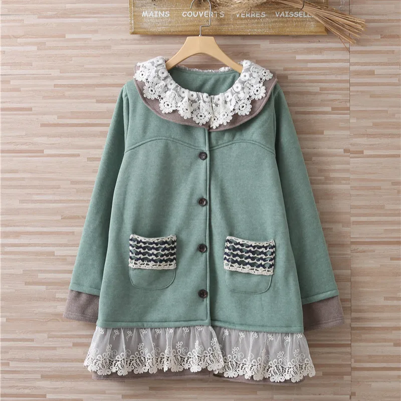 Vintage Hippie Boho Lolita Harajuku Lace Crochet Embroidery Tunique Femme Thick Warm Hooded Autumn Winter Coat Jacket Chaquetas
Vintage Hippie Boho Lolita Harajuku Lace Crochet Embroidery Tunique Femme Thick Warm Hooded Autumn Winter Coat Jacket Chaquetas
