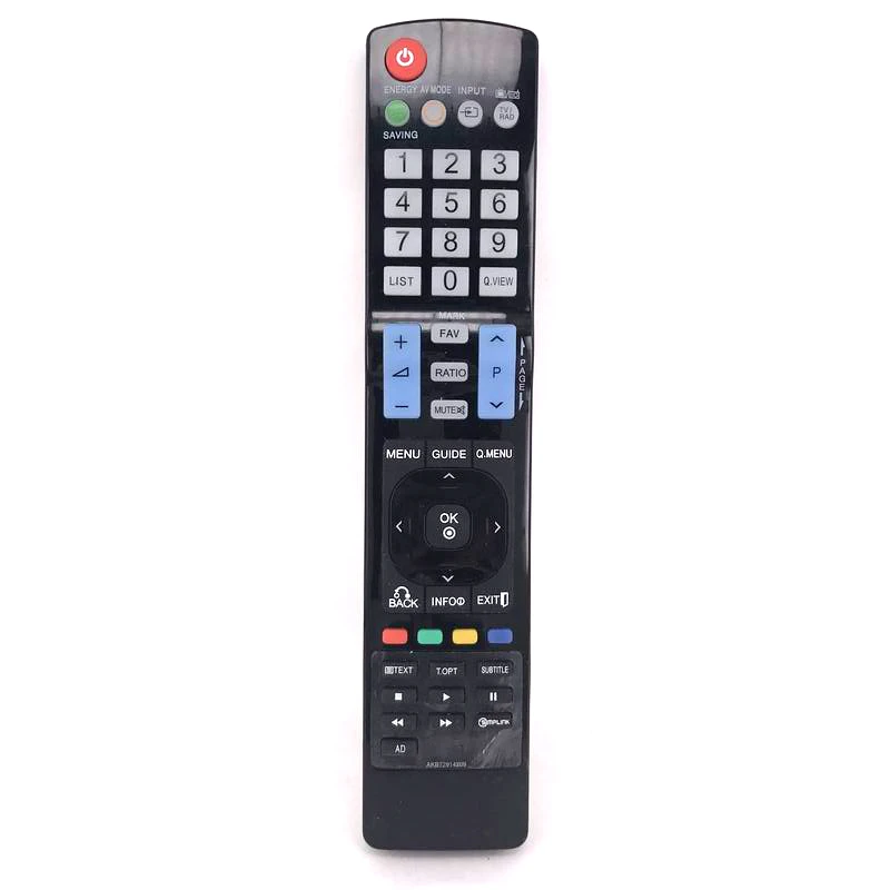 New Generic Universal For LG AKB72914209 LED LCD TV Remote Control 42LE4500 42LE5310 47LE5310 55LE5310
New Generic Universal For LG AKB72914209 LED LCD TV Remote Control 42LE4500 42LE5310 47LE5310 55LE5310