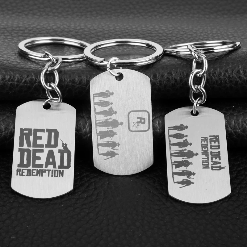 Game Red Dead Redemption 2 Keychain Stainless Steel Keyrings Chaveiro Bag Jewelry Souvenir llaveros-50
Game Red Dead Redemption 2 Keychain Stainless Steel Keyrings Chaveiro Bag Jewelry Souvenir llaveros-50