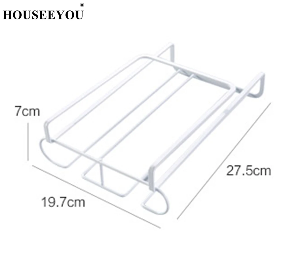 Креативная 2-рядная стойка для белого вина подставка под шкаф настенный